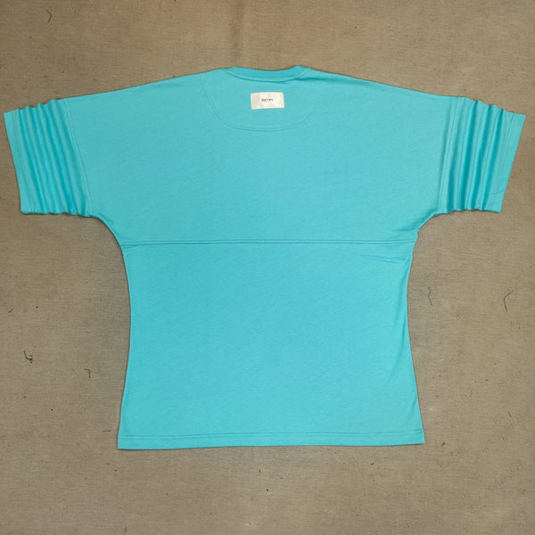 Henry clothing - 3-217 - extra oversized t-shirt - light blue