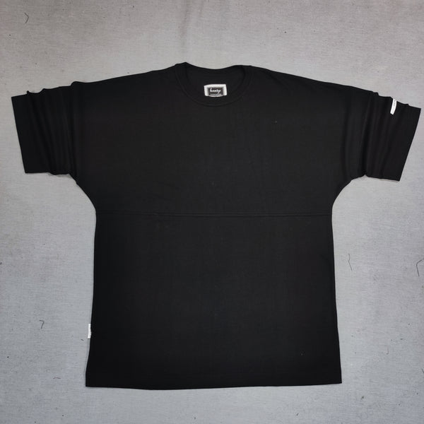 Henry clothing - 3-437 - extra oversized t-shirt - black