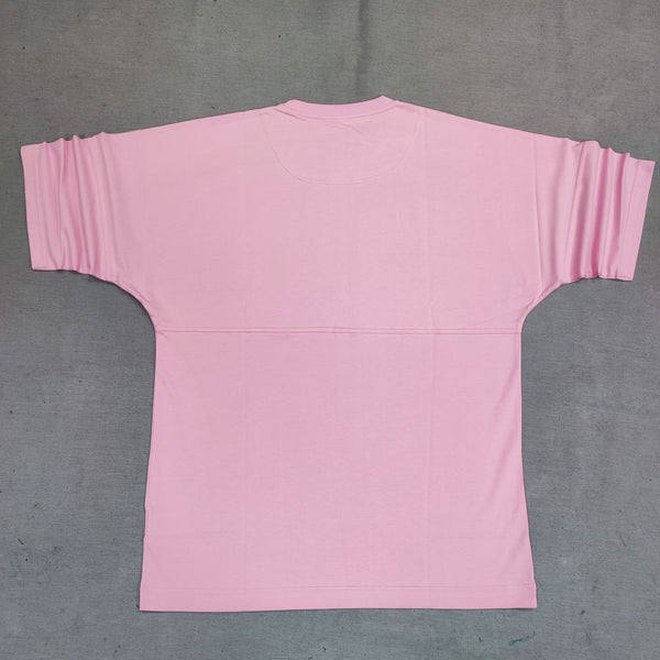 Henry clothing - 3-453 - extra oversized tee - pink