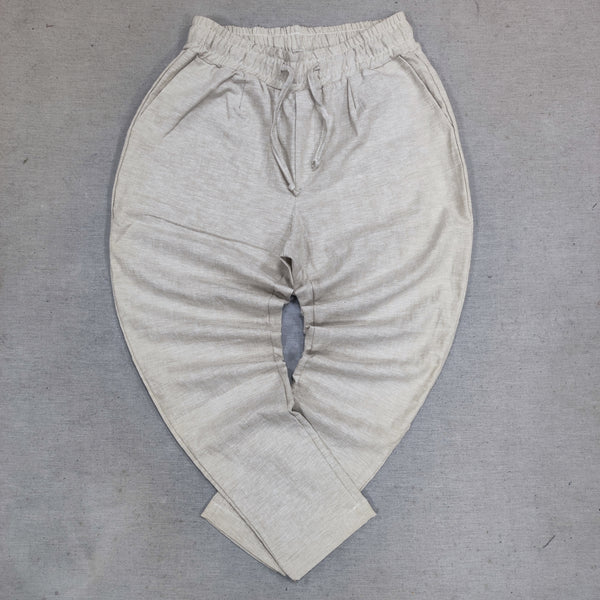 New wave clothing - 241-44 - linen pants - beige