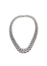 Αλυσίδα από ανοξείδωτο ατσάλι GUF - GCK001 - gems necklace chain ασημένιο