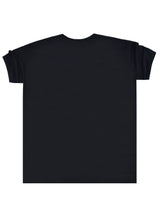 Ανδρική κοντομάνικη μπλούζα Close society - S25-204 - basic logo tee - μαύρο