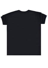 Ανδρική κοντομάνικη μπλούζα Close society - S25-202- central logo tee - μαύρο