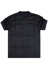 Ανδρικό κοντομάνικο λινό πουκάμισο Cosi jeans - 65-casola 10 - S25 - relaxed fit shirt μαύρο