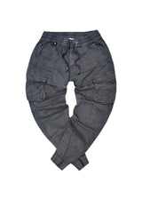 Ανδρικό cargo παντελόνι GUF - HD3015-D - regular fit γκρι