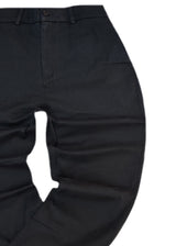 Ανδρικό υφασμάτινο παντελόνι chinos Vittorio - 500-25-ARRAGGIO- chino pants μαύρο