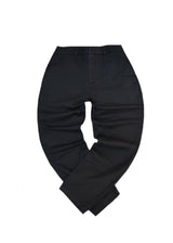 Ανδρικό υφασμάτινο παντελόνι chinos Vittorio - 500-25-ARRAGGIO- chino pants μαύρο