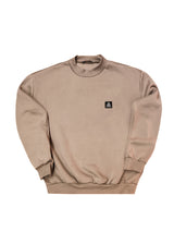 Ανδρικό μακρυμάνικο φούτερ Tony couper - S26/2-rock cube σκούρο μπεζ