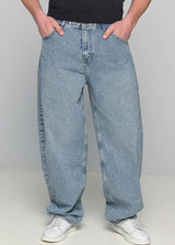 Ανδρικό παντελόνι τζιν Ben Tailor-CATC.0019-baggy jeans μπλε