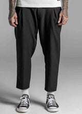 Ανδρικό υφασμάτινο παντελόνι Cosi Jeans  - 66-ISLA - FW25/26-fabric pants loose fit μαύρο