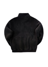 Ανδρική φούτερ με κολάρο Tony Couper-J26/3-Black FUR-232-39