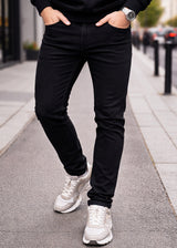 Ανδρικό Jean Παντελόνι GUF-JK2589-slim fit W24 μαύρο