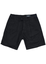 Ανδρική υφασμάτινη βερμούδα Cosi jeans - KARTOLI - fabric shorts regular fit μαύρο