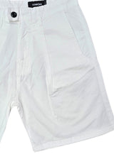Ανδρική υφασμάτινη βερμούδα Cosi jeans - KARTOLI - fabric shorts regular fit λευκό
