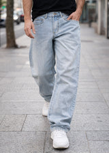 GUF CLOTHING Ανδρικό τζιν παντελόνι Baggy denim KK3164