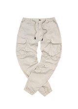 Ανδρικό cargo παντελόνι GUF-KS22-738-beige regular fit μπεζ