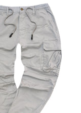 Ανδρικό cargo παντελόνι GUF-KS22-738-grey regular fit γκρι