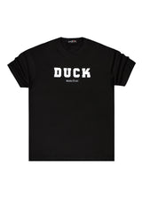 Ανδρική κοντομάνικη μπλούζα GUF - L-151 - regular fit μαύρο