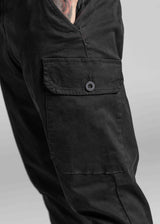 Ανδρικό παντελόνι κάργκο Cosi Jeans - 66-LOMMO BLACK - cargo pants μαύρο