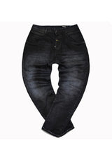 COSI JEANS - Ανδρικό τζιν παντελόνι regular fit - Μαύρο 68-MAGGIO 7