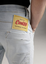 Ανδρικό παντελόνι cosi jeans- 65-maggio 8-w25-denim jeans ανοιχτό μπλε