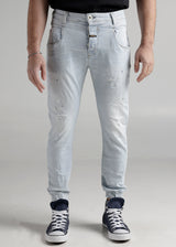 Ανδρικό παντελόνι cosi jeans- 65-maggio 8-w25-denim jeans ανοιχτό μπλε