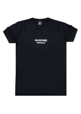 Ανδρική κοντομάνικη μπλούζα Magicbee - MB2501 - Originals Logo Tee - μαύρο
