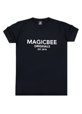 Ανδρική κοντομάνικη μπλούζα Magicbee - MB2502B - Originals Logo Tee - μαύρο