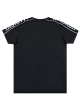 Ανδρική κοντομάνικη μπλούζα Magicbee - MB2503 - Reflected Logo Tape Tee - Black (Special Edition)