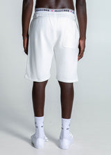 Ανδρική βερμούδα Magicbee - MB2552B - Originals Logo Shorts λευκό