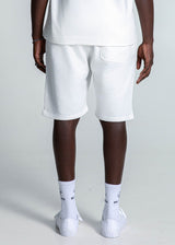 Ανδρική βερμούδα Magicbee - MB2552B - Originals Logo Shorts λευκό