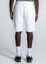 Ανδρική βερμούδα Magicbee - MB2558 - Matt Logo Shorts λευκό