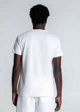 Ανδρική κοντομάνικη μπλούζα Magicbee - MB2501 - Originals Logo Tee - λευκό