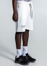 Ανδρική βερμούδα Magicbee - MB2551 - Originals Logo Shorts λευκό