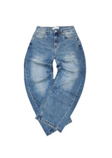 Ανδρικό Baggy παντελόνι τζιν-GUF-N8500-denim