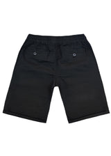 Ανδρική βερμούδα υφασμάτινη GUF - NFS807-4 - fabric shorts μαύρο