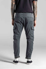 Ανδρικό παντελόνι κάργκο Cosi Jeans - 66-OSAKA - cargo pants regular fit σκούρο γκρι