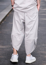 Ανδρικό παντελόνι με άνετη γραμμή Tony Couper-P26/1-grey loose pants γκρι