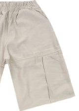Ανδρική βερμούδα υφασμάτινη cargo Tony Couper-PC25/1-beige basic oversized shorts