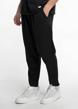 Ανδρικό παντελόνι Close Society-PUNTO PANTS-black simple oversized pants μαύρο