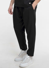 Ανδρικό παντελόνι Close Society-PUNTO PANTS-black simple oversized pants μαύρο