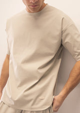 Close Society - Ανδρικό t-shirt regular fit - Μπεζ S25-10