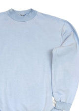 Ανδρικό φούτερ με χνούδι - Tony Couper-S25/18-ciel regular fit