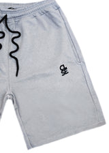 Ανδρική βερμούδα Close society - S25-400 - CLSE logo shorts γκρι
