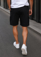 Ανδρική κάργκο βερμούδα Close society - S25-500 - 3d logo cargo shorts μαύρο