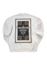 Ανδρικό μακρυμάνικο φούτερ Tony couper-S26/10-white carpet