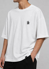 CLOSE SOCIETY - Ανδρικό oversized t-shirt Don't Ever Call Me - Λευκό STO-302
