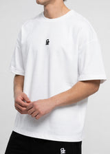 CLOSE SOCIETY - Ανδρικό oversized t-shirt - Λευκό STO-322