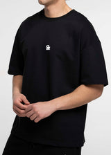CLOSE SOCIETY - Ανδρικό oversized t-shirt Don't Talk- Μαύρο STO-326