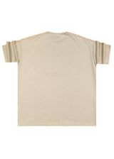 Close Society - Ανδρικό t-shirt regular fit - Μπεζ STS-PUNTO